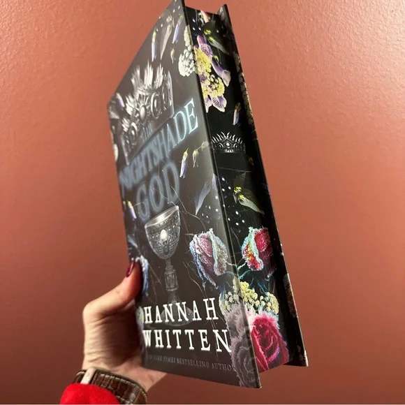 The Nightshade God Book by Hannah Whitten Fairyloot Exclusive Edition Signed